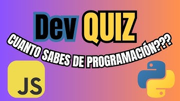 ¿Cuánto sabes de PROGRAMACIÓN? 🤯 Quiz de preguntas y respuestas | Reta a tus amigos | DevQUIZZ # 1