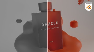 How I Created This Perfume Render In Blender 3.6 Tutorial