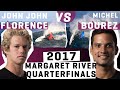 John John Florence VS Michel Bourez 2017 Margaret River Quarterfinals - FULL REPLAY | WSL REWIND