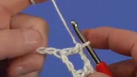 Open Squares (Open Mesh) - How to Filet Crochet Part 1