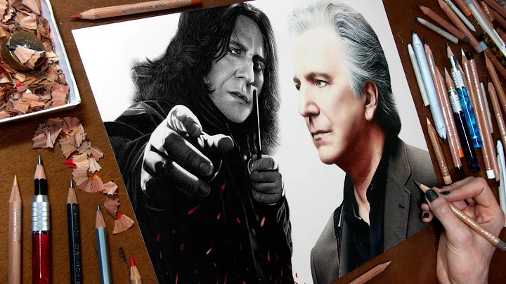 Drawing Alan Rickman (Featuring Snape)