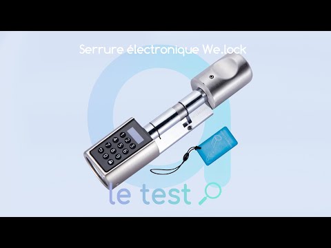 #Test Serrure connectée We.lock Soho : sécurisation à code, RFID et Bluetooth