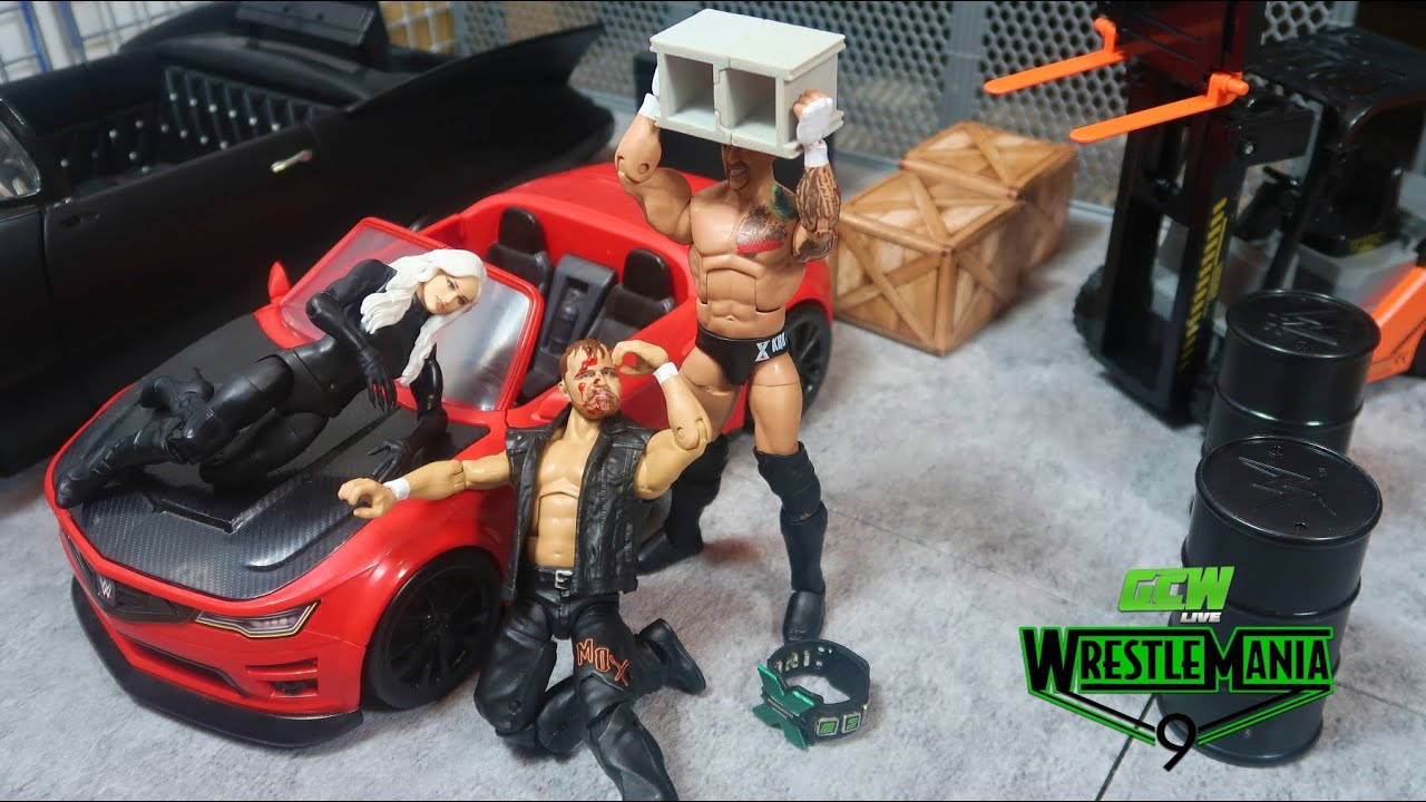 GCW WRESTLEMANIA 9 PART 4 (WWE Action Figure Match)