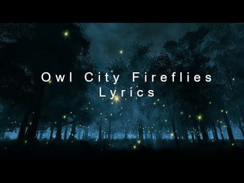 Owl City Fireflies Lyrics