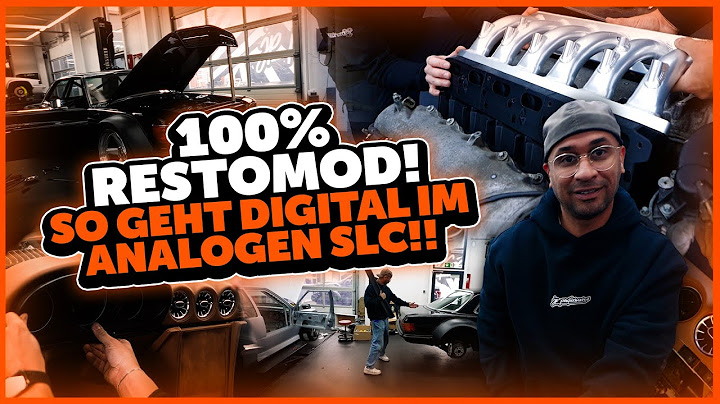 JP Performance - 100% Restomod! So geht digital im analogen Mercedes SLC!!