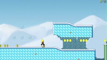SuperTux 0.4.0 Welcome to Bonus Island 4 2 times slow motion