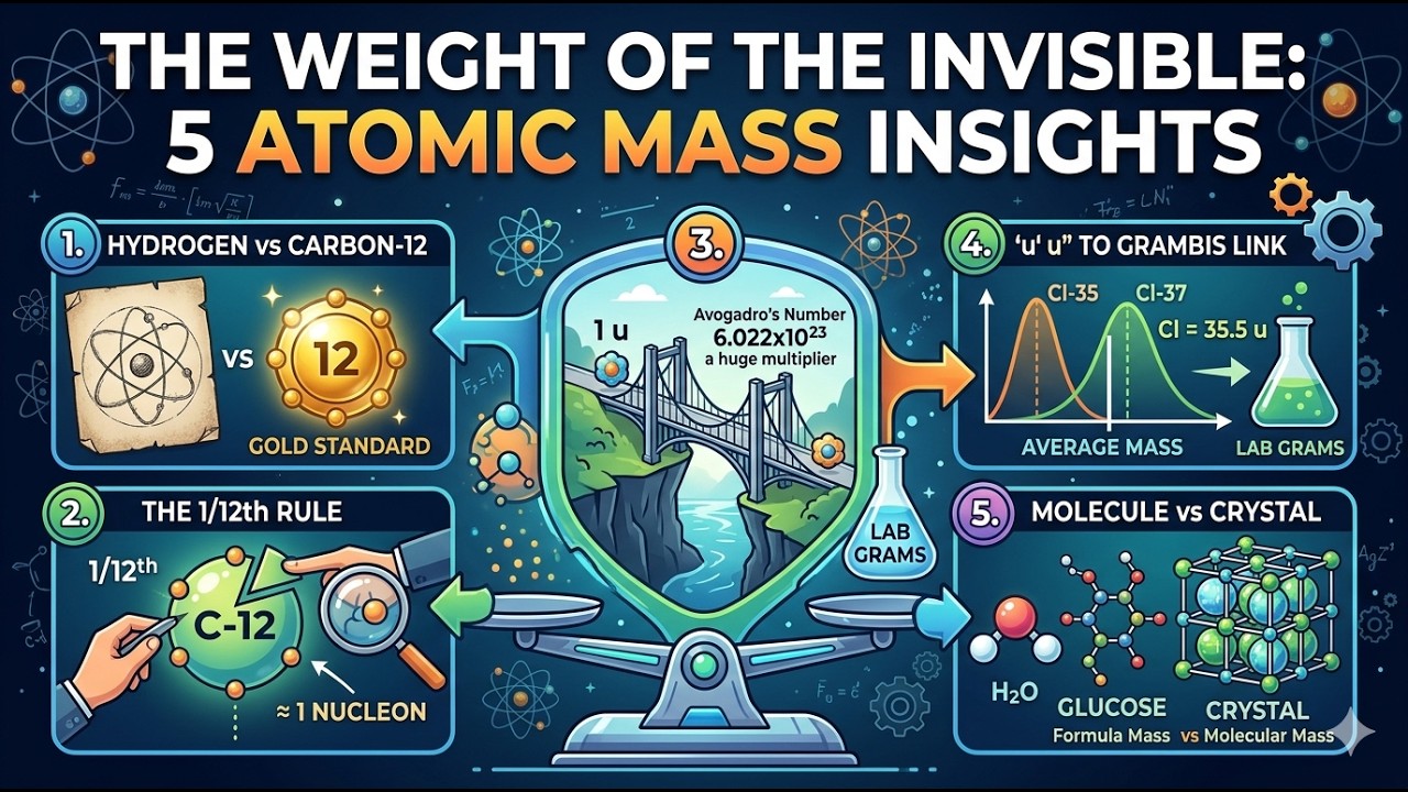 L -11Atomic mass(Some Basics Concepts of Chemistry) - YouTube