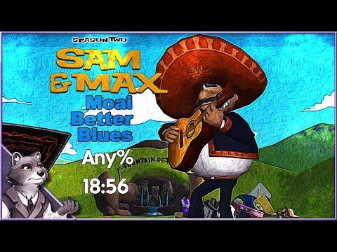 Sam & Max 202: Moai Better Blues - Speedrun - Any% - 18:56 [WR]