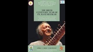 Bharatiya vidya bhavan, usa -kolkata sitar, sneh arts, tv asia
celebrating pt. ravi shankar's birth centenary year.