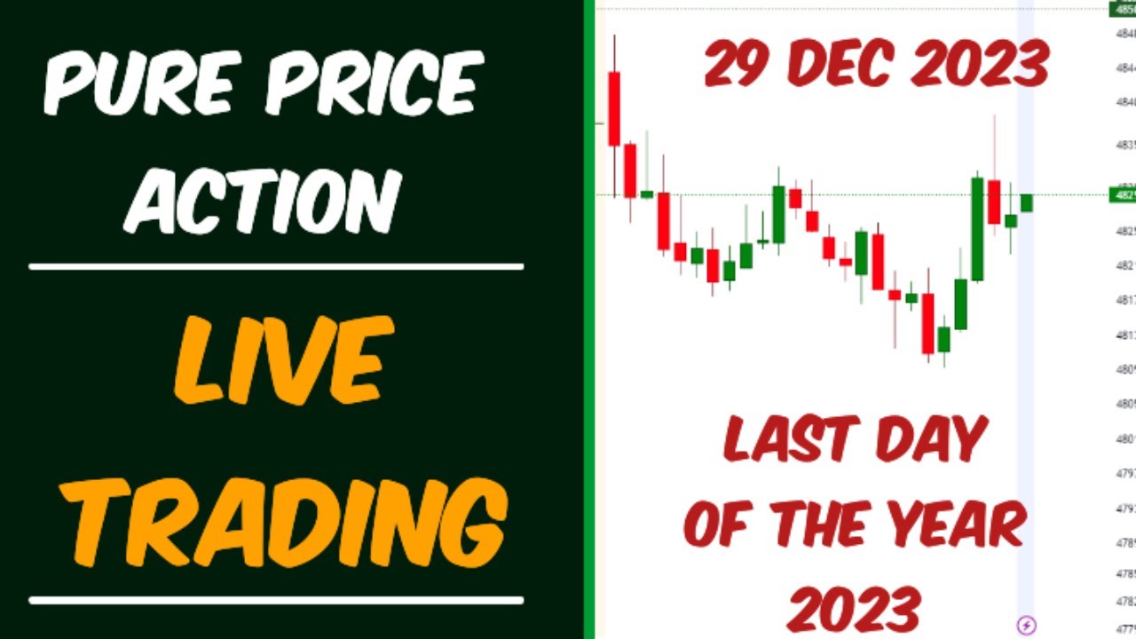 How To Trade Bullish Channel Pattern? || Pure Price Action Trading In Live Market || 29/Dec/2023