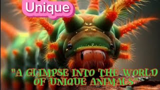 "A Glimpse into the World of Unique Animals" @We_Love_Animals