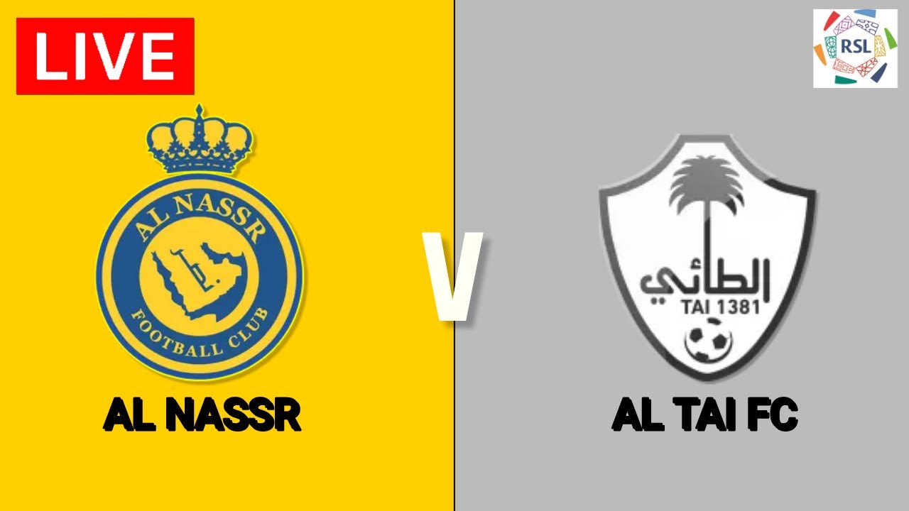 Al Nassr vs Al Taee Saudi Pro League 2022-23