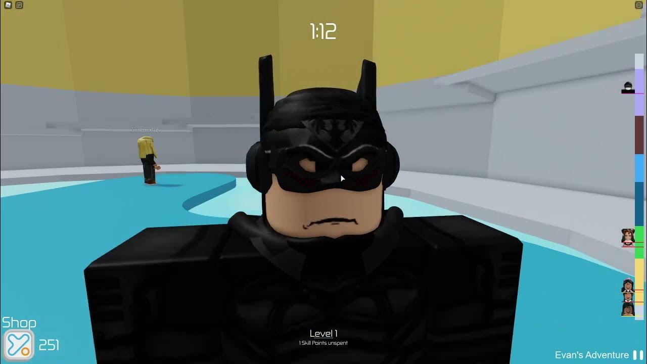 MAKING THE BATMAN a ROBLOX ACCOUNT 