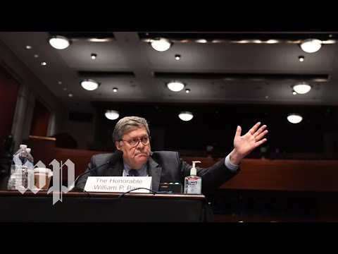 Barr Defends Federal Response In Portland