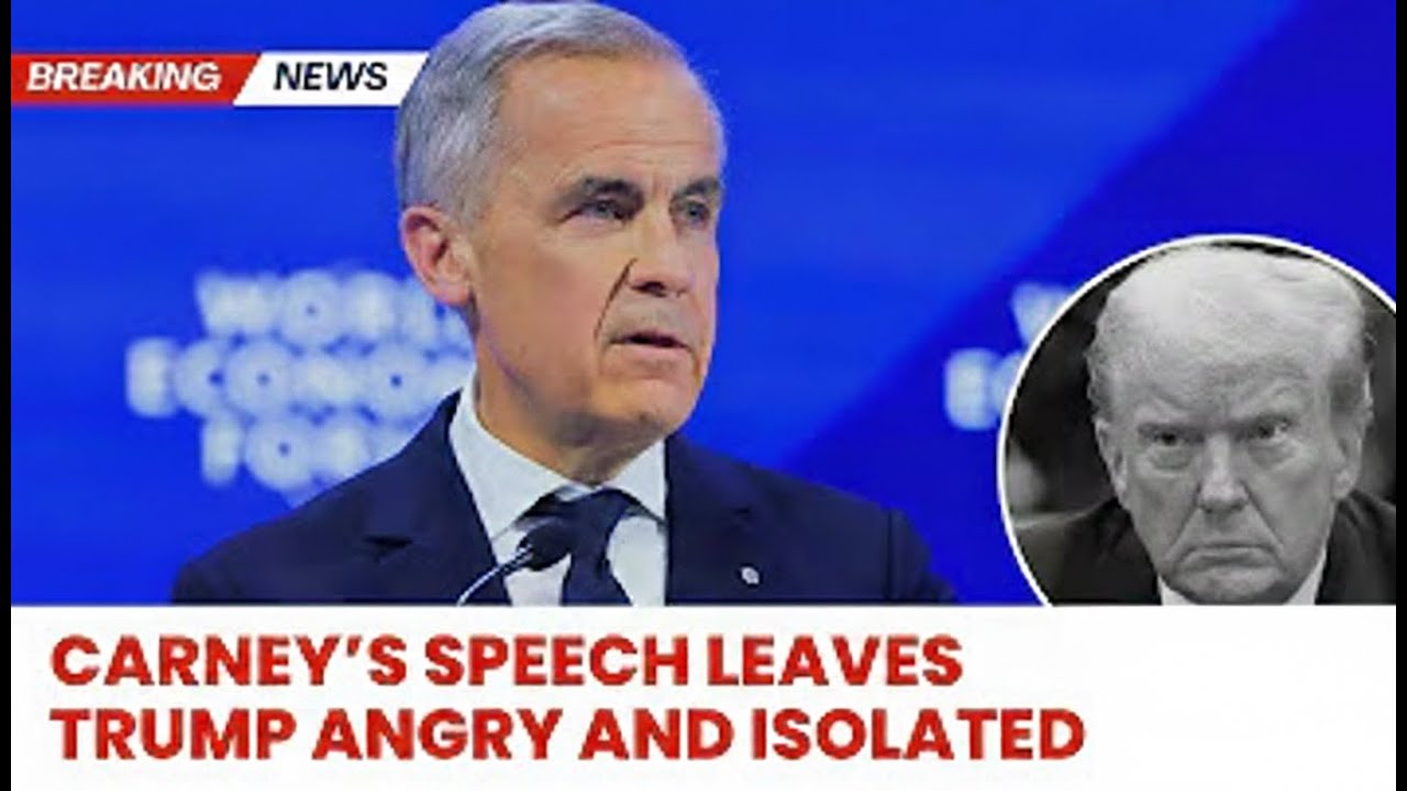 Carney’s Explosive Anti-Trump Speech Shocks Davos, Wins Rare Standing Ovation in Switzerland