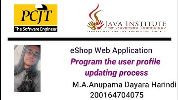 Program the user profile updating process