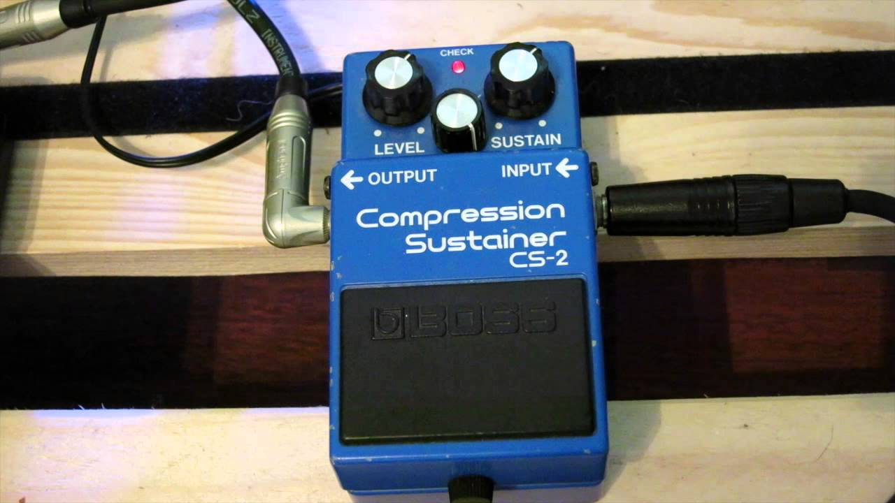 ギター BOSS Compresser CS-2 BOSS CS-2 Compression Sustainer 1983 Vintage Guitar Pedal