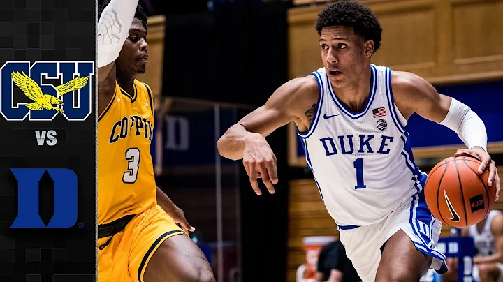 Coppin State vs. Duke Men's Basketball Highlights ...