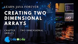 Two dimensional Array in java | Java Tutorial For Beginners