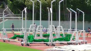 2018 8大対校戦　男子400mOP　１組　８レーン　斎藤