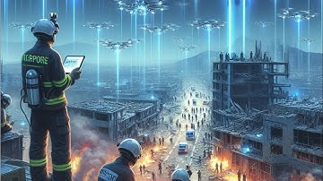 🔥 Swarm Drones vs. Chaos: Epic Disaster Response Unleashed! 🚁#swarmdrones #disasterrelief #tech #ai