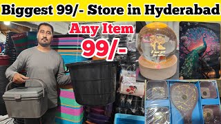 Biggest 99 Store in Begumbazar|| Hyderabad Wholesale Market|| VNK ideas 