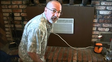 Install Air Conditioner in Fireplace - "Remake in HD"