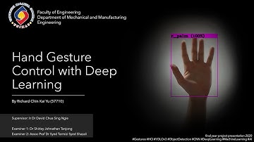 Hand Gesture Control with Deep Learning
