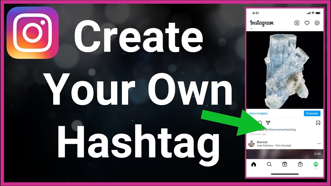 How To Create Your Own Hashtag On Instagram YouTube