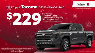Faulkner Toyota Harrisburg - December Incentives