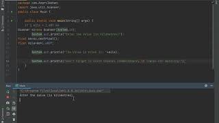 Celebrity Java practice set 1 Que 4 java program to make a mile to km converter Profile