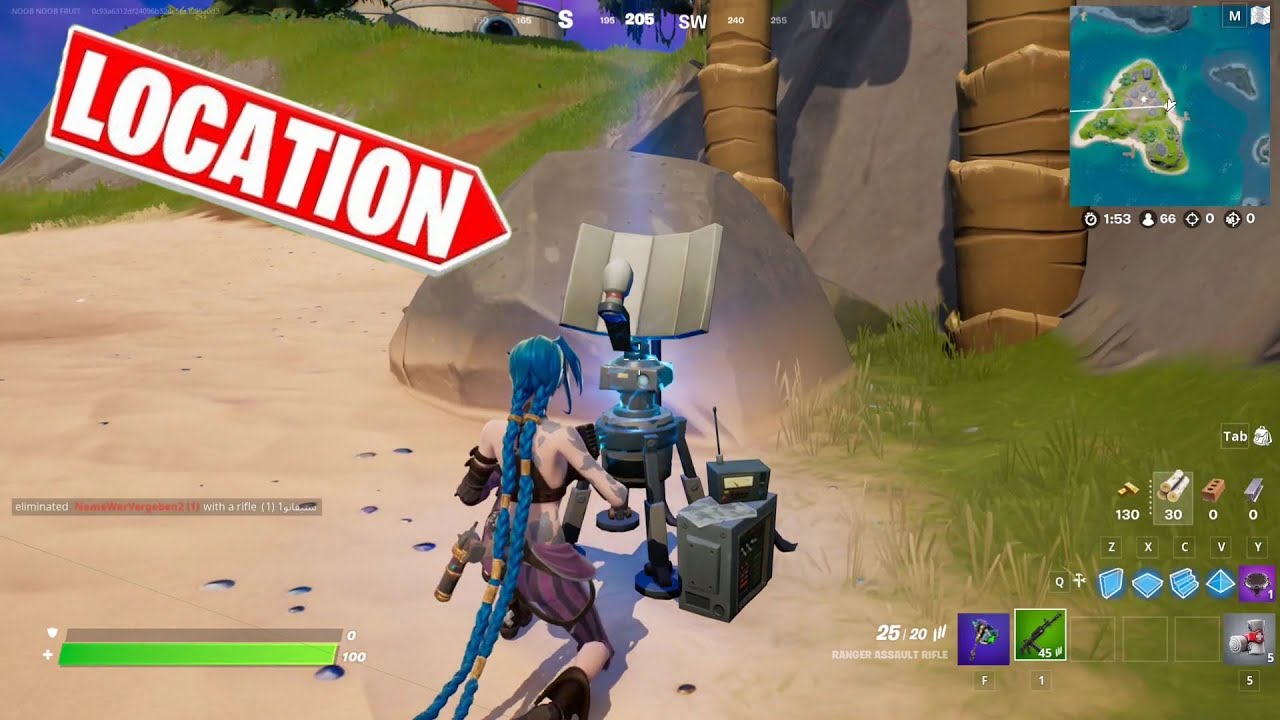 Receive your next objective at the launchpad & Destroy Signal Jammers