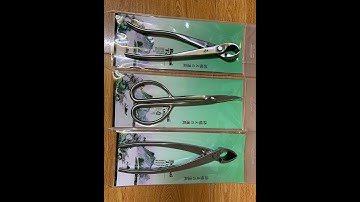 Cạp Tròn Cạp Xéo Tạo Sẹo Cho Bon Sai Cây Cảnh Hàng Thép Đúc Trắng 304 Nguyên Khối