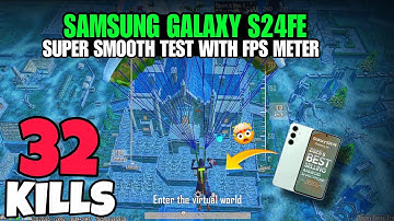 ✅ Samsung Galaxy S24 FE BGMI 4.0 🔥 120FPS Test | Super Smooth Gameplay, Lag & Heating Fix!