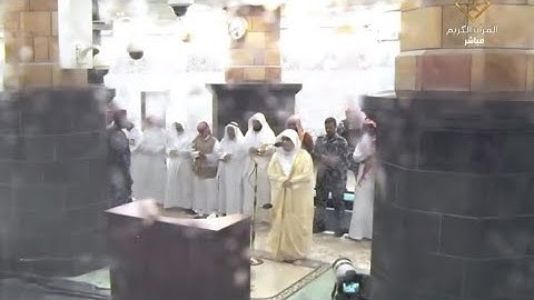 تلاوة فضيلة الشيخ د. #ياسر_الدوسري -حفظه الله-.