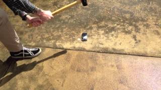 iPhone Sledge Hammer Test