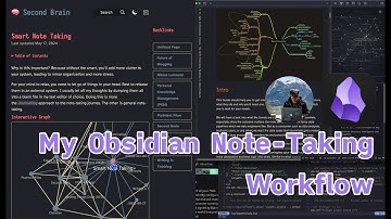 My Obsidian Note-Taking Workflow