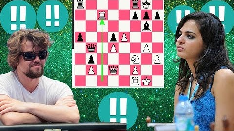 King Magnus Carlsen vs Tania Sachdev 10