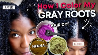 how i color my gray hair permanently quick easy