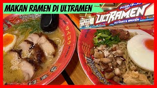 Makan mie ramen di Ultramen || enak ramennya cakep dekor restonya