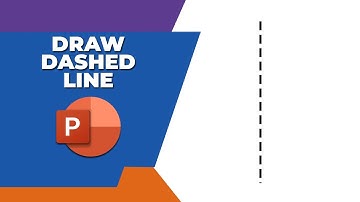 How to draw a dashed line in PowerPoint