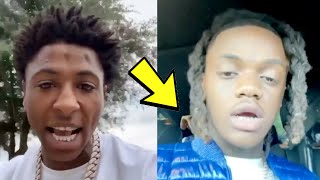 NBA YoungBoy CHASED JayDaYoungan at JohnnyDang’s Store, Says he left his team