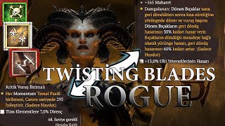 Diablo 4 - Twisting Blades Rogue - Detaylı Op Skill Build ve Codex Hataları