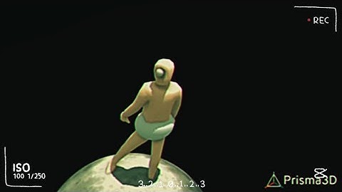 Over the moon: Prisma3D animation (first time trying Prisma3D)