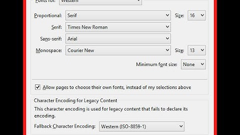 How to fix bangla font on Firefox