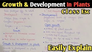 Introduction Of Growth And Development Lecture In Urdu Hindi | Class 12 Biology