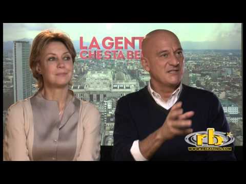 Claudio Bisio e Margherita Buy, intervista, La gente che sta bene, RB Casting