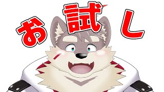 お試し配信～　雑談なども！