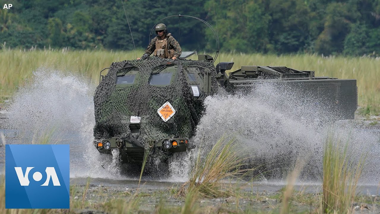 Philippines Hold Joint Military Drills With US | VOANews - YouTube