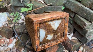 Ｂｌａｃｋ　and　ｗｈｉｔｅ　television mini | Restored vintage ＴＶ